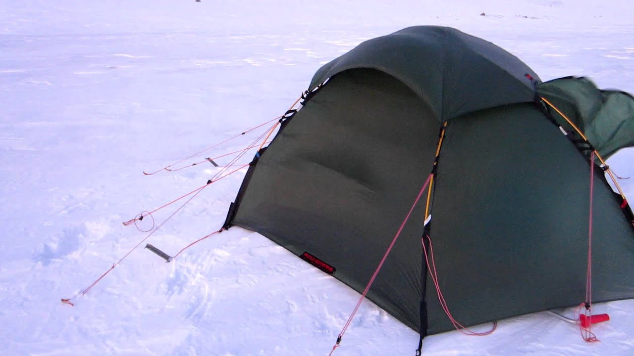 Hilleberg Allak i stiv kuling