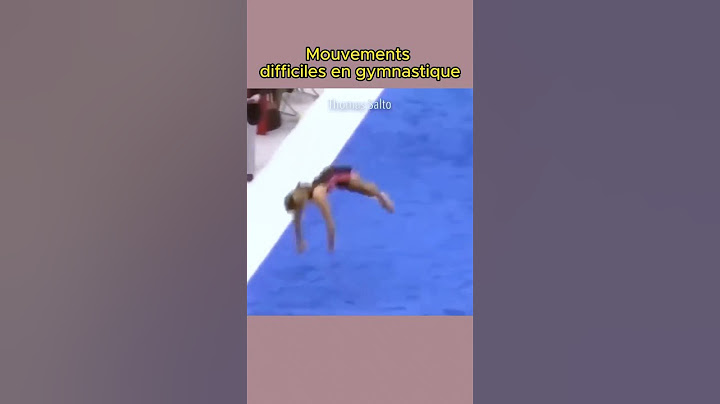 Mouvements difficiles dans l'histoire de la gymnastique olympique