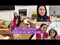 Kitchen haul unboxing with me