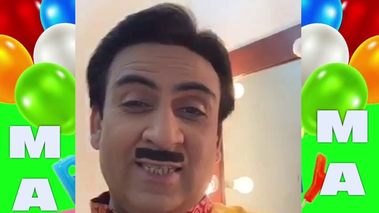 Jethalal happy birthday wishes Wishing a Very Happy Birthday YouTube