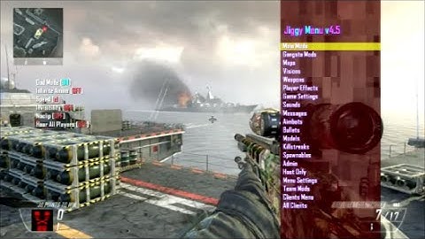BO2 Jiggy vs 4.5 GSC Mod Menu! 1.19 (PS3) +Download