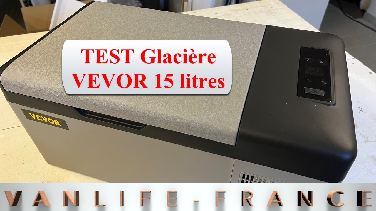 VEVOR Glacière Voiture 50 L Glacière Congélateur Portable 650 x