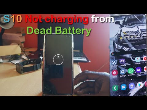 Galaxy S10 not charging from Dead Battery Fix