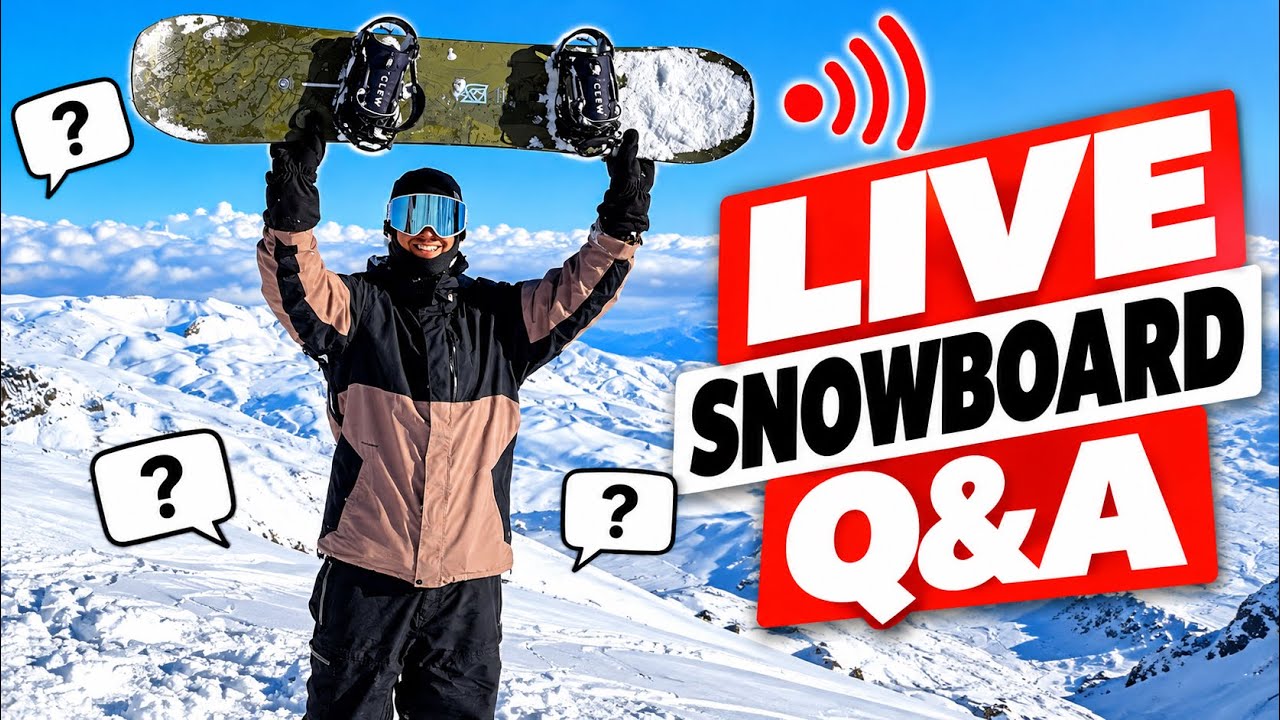 Live Snowboard Q&A – Gear Tips & Getting Ready for Winter