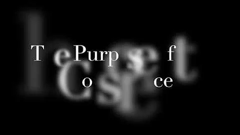The Purpose Of The Conscience  -  A Lecture For Th...