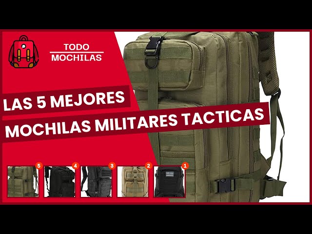 Mochila Táctica Militar QT&QY 45L, Color Rojo 