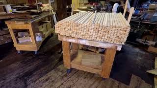 Stretcher Frame Production 2018 Power Feeder