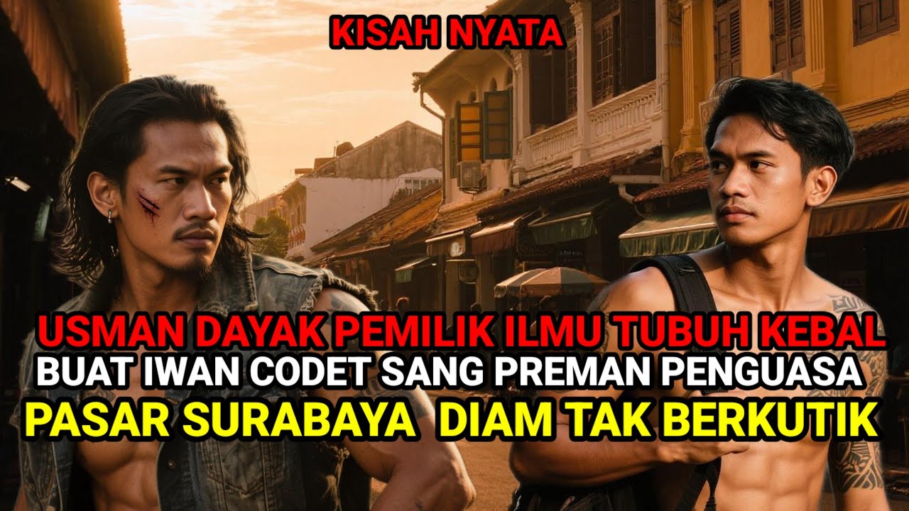 KISAH NYATA ❗USMAN DAYAK PEMILIK ILMU KEBAL, BUAT IWAN CODET TAK BERKUTIK