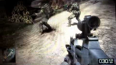 ASUS Eee PC 1215N - Battlefield: Bad Company 2 Test