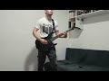 Agnostic front  crucified guitar cover