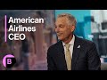 American Airlines Took 'Substantial' Hit From US Government Shutdown, CEO Says