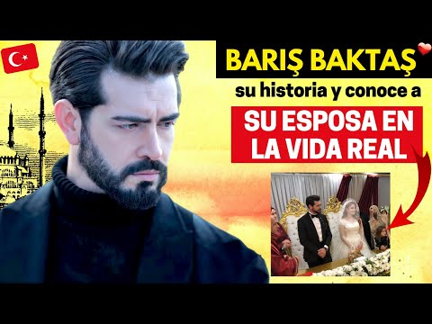 BARIŞ BAKTAŞ and his Real-Life WIFE | Baran from Kan Çiçekleri 🇹🇷