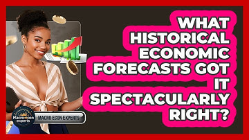 What Historical Economic Forecasts Got It Spectacularly Right? - Macroecon Experts