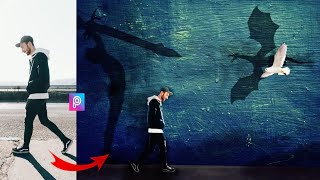 PicsArt Shadow Effect Editing || PicsArt New Concept Editing || Photo Editing Tutorial By Phone screenshot 4