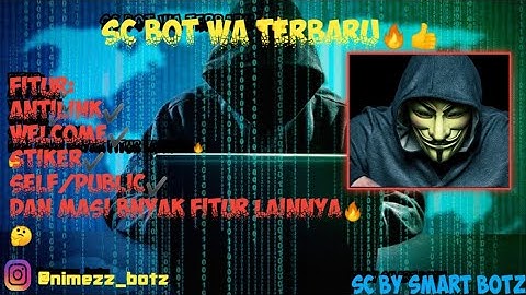 Script Bot Terbaru!!! | Fitur +900😱 | verify + Welcome image | Free Apikey 👍🔥