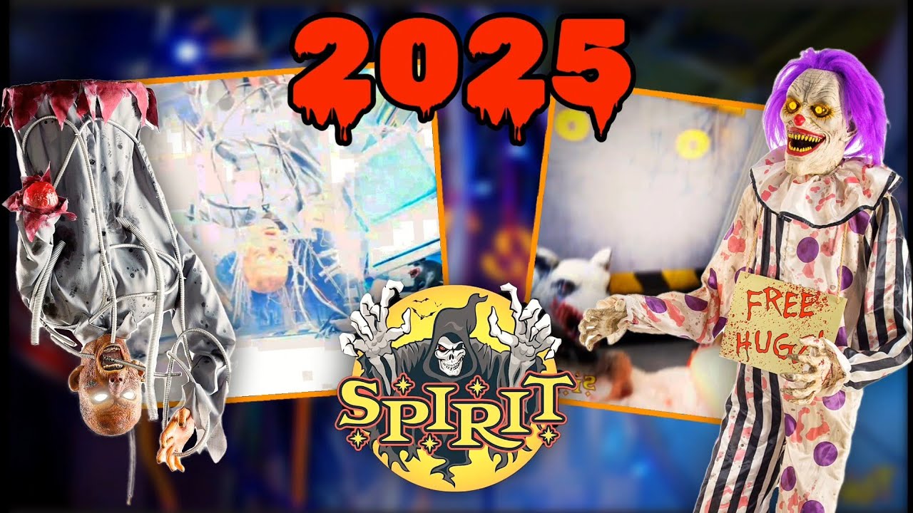 Spirit Halloween 2025 Teaser Video Breakdown New Animatronics