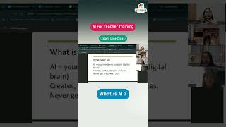 What is AI? #artificialintelligence #aiforteachers #aiineducation #aiforbeginners #aiforedu