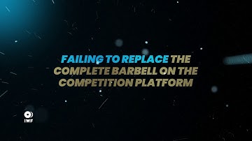 IWF Technical and Competition Rules & Regulations video