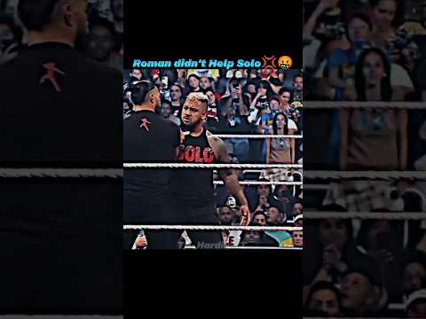 Roman Reigns didn't