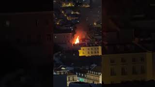 Building Fire In Lisbon Portugal | LFD