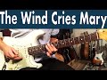 How To Play The Wind Cries Mary On Guitar | Jimi Hendrix Guitar Lesson + Tutorial