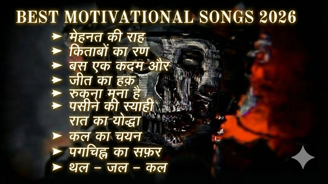 Best Motivational Songs 2026 💪 | Powerful Hindi Motivation Playlist #marthus864 @atharavamz 