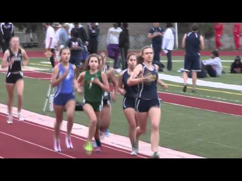 2011 SMHS Track - 1600 Girls (Veronica Mejia) at P...