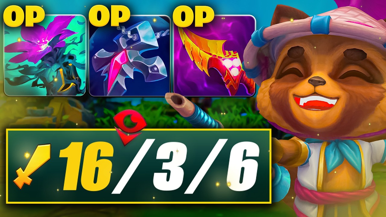 LEGENDARY FINAL TEEMO JUNGLE GAME TO END SEASON 1