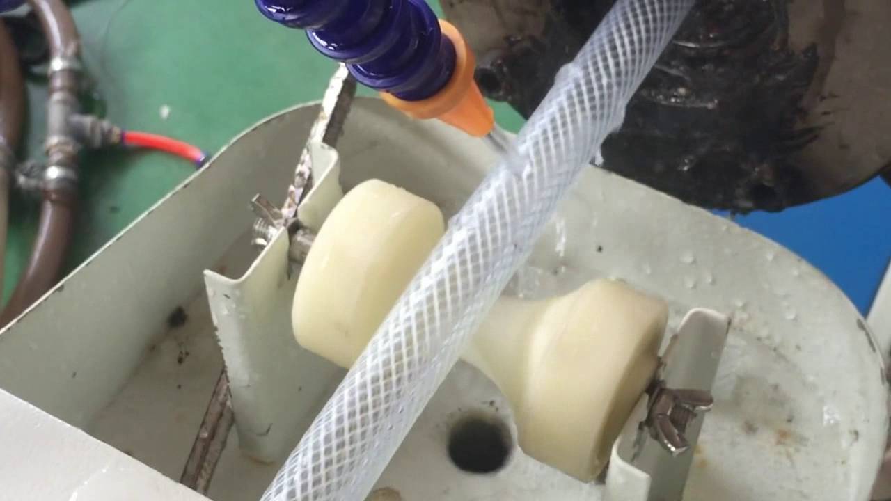 PVC fiber reinforced hose production line(markettwo@kai-de.com)