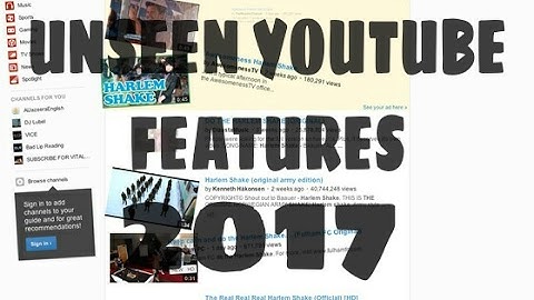 Youtube unseen feature | New feature of youtube | Hidden feature | youtube secret feature |
