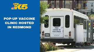 Pop-up vaccine clinic in Redmond works to reach Latino community