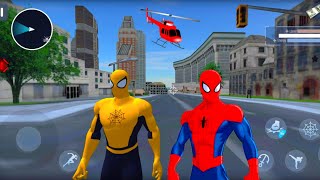 Süper Kahraman Örümcek Adam Oyunu #11 - Spider Rope Hero - Gangster New York City