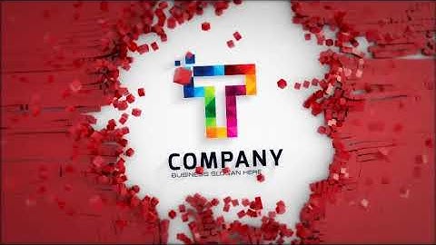 Abstract Cubes Logo Reveals