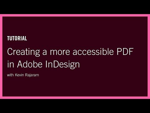 วีดีโอ: ฉันจะเพิ่มแท็บใน InDesign ได้อย่างไร