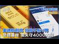 美五月CPI衝破4% 台股千點大V轉 避險失靈?金價跌至4000大關 海灣國家拋黃金籌戰資｜TVBS聊國際PODCAST@TVBSNEWS01