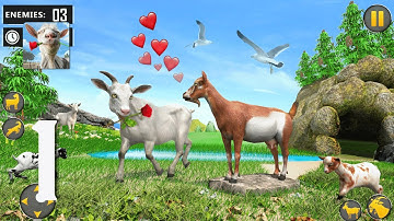 The Goat Life Simulator Gameplay Walkthrough Part 1 (Android, IOS)