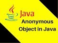 What is Anonymous inner class?  Core Java Interview ...