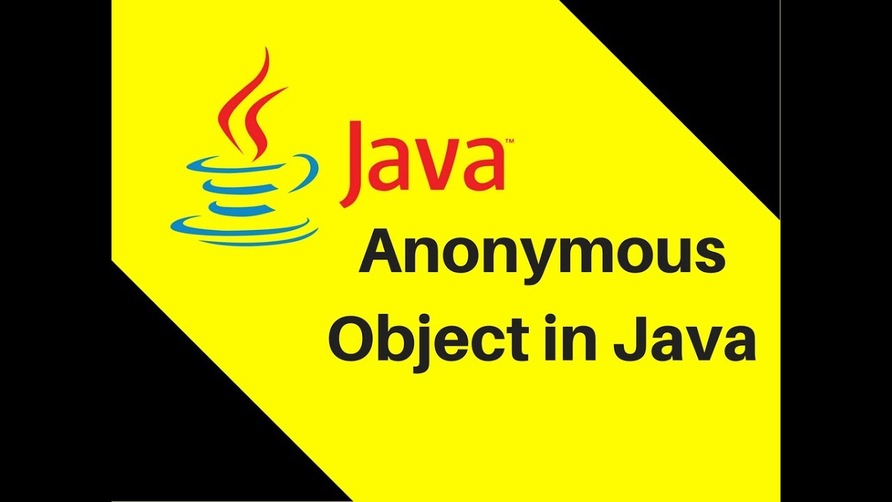 8.15 Anonymous Object In Java