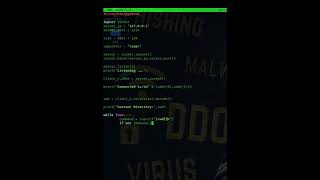 @linuxhacks Simple reverse shell python #part1 #python #reverseshell #short #shorts