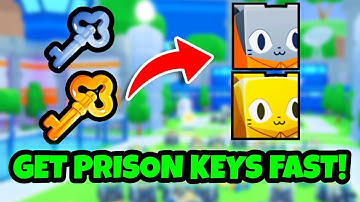 *OP*😱FASTEST WAY To Get PRISON KEYS in Pet Simulator 99!