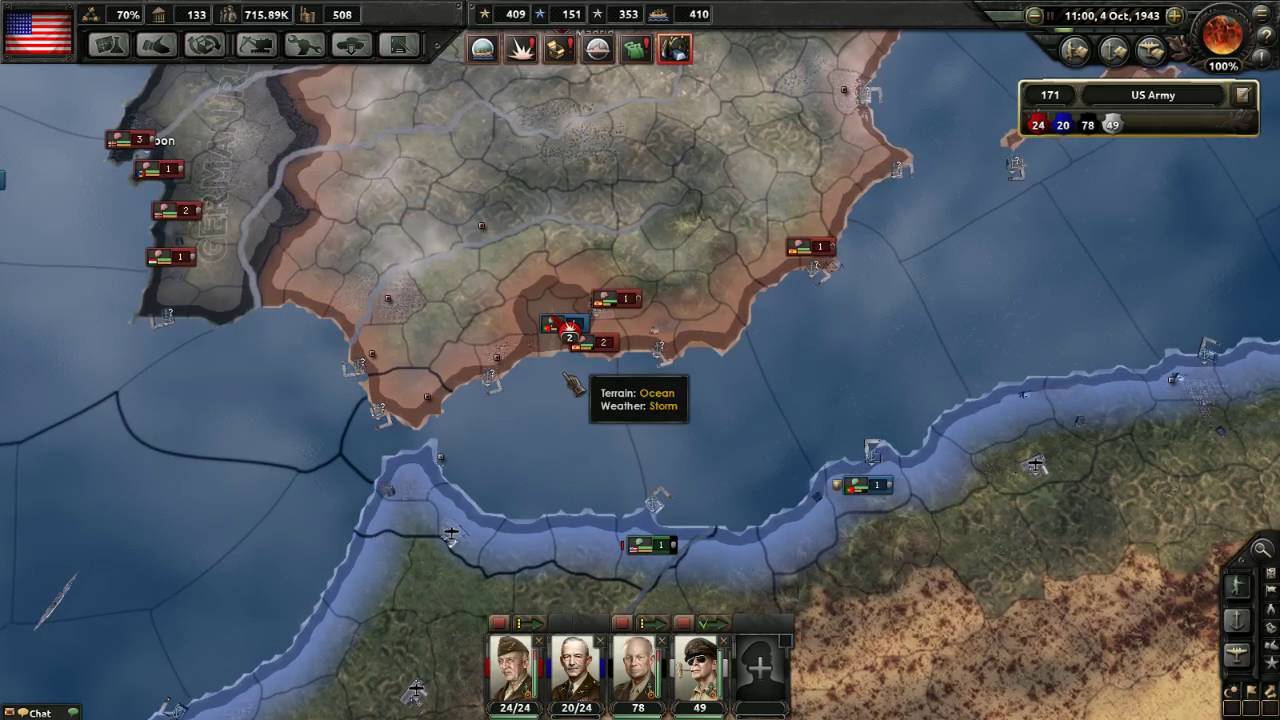 HOI4 Multiplayer - Let's Play the United States 7 (Finish) - YouTube