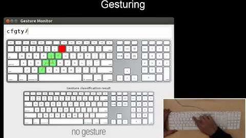 GestKeyboard: Enabling Gesture-Based Interaction on Ordinary Physical Keyboard