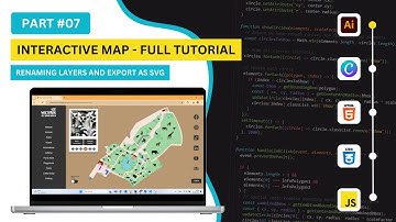 PART 7 - INTERACTIVE MAP TUTORIAL 🔴 RENAMING THE LAYERS AND EXPORT THE MAP TO SVG