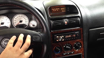 Astra G Steering wheel remote test