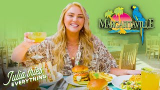Trying 24 Of The Most Popular Menu Items At Jimmy Buffett's Margaritaville | Delish