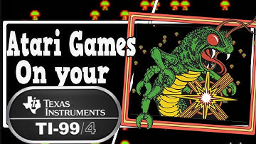Atari games on your TI-99/4A