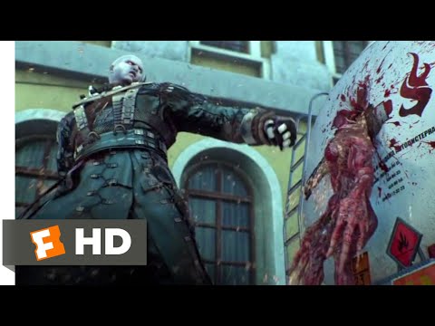 Resident Evil: Damnation (2012) - Tyrant vs. Lickers Scene (9/10) | Movieclips