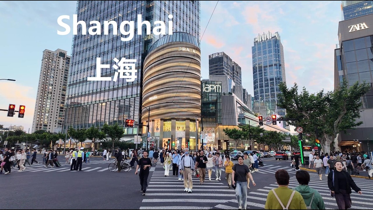 Beijing, China | ZARA Flagship Store | Stadtspaziergang 4K