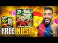 I PLAYED NEW INIESTA IN A FULL SPAIN 2010 SQUAD 🔥efootball 25 mobile Gameplay review