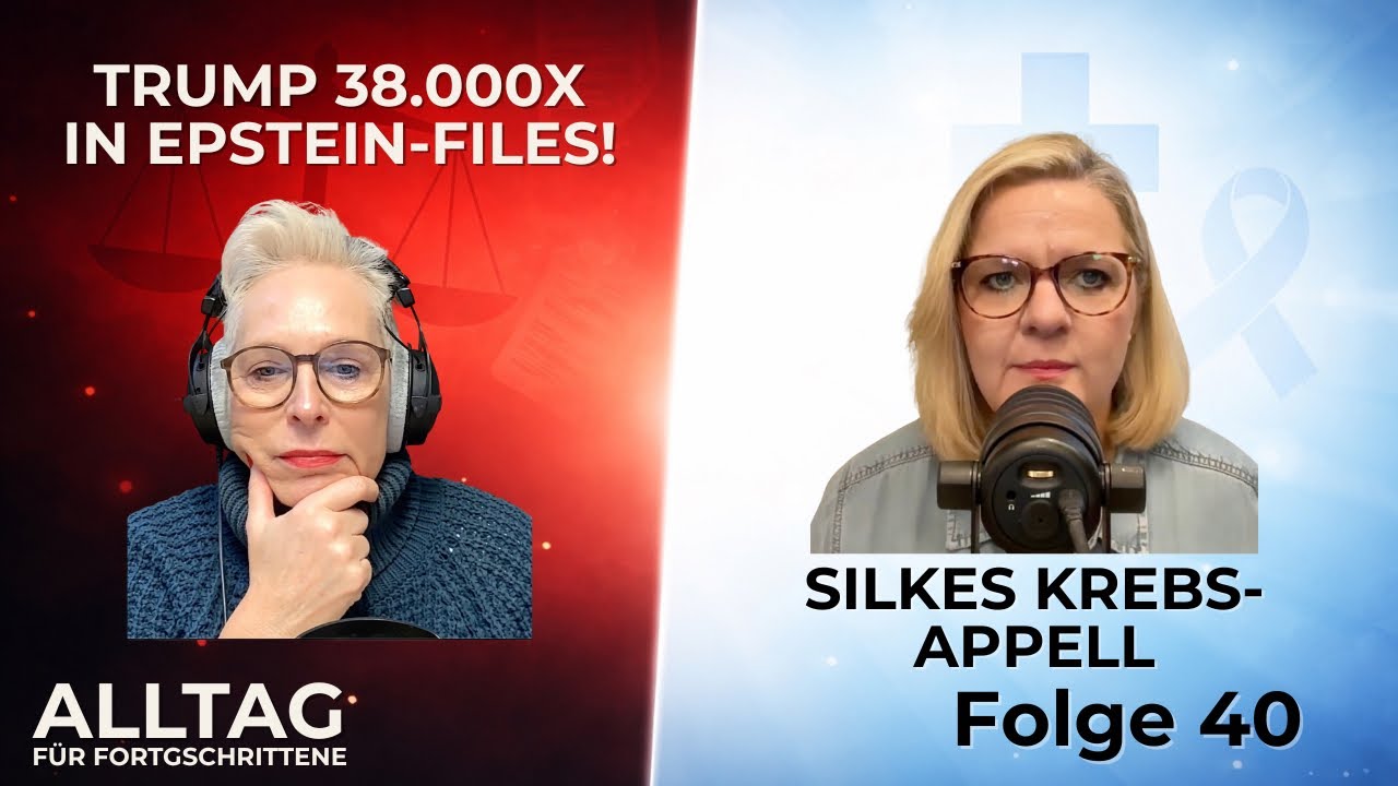 Epstein-Files: Trump 38.000x erwähnt & Silkes Krebs-Appell | AFF #40